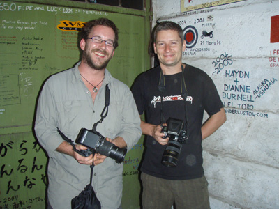 32 Sebastian and Fabrice comparing cameras P3070040.jpg